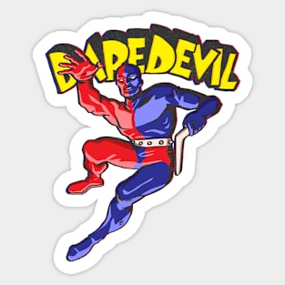 Here Comes the D Devil! Sticker